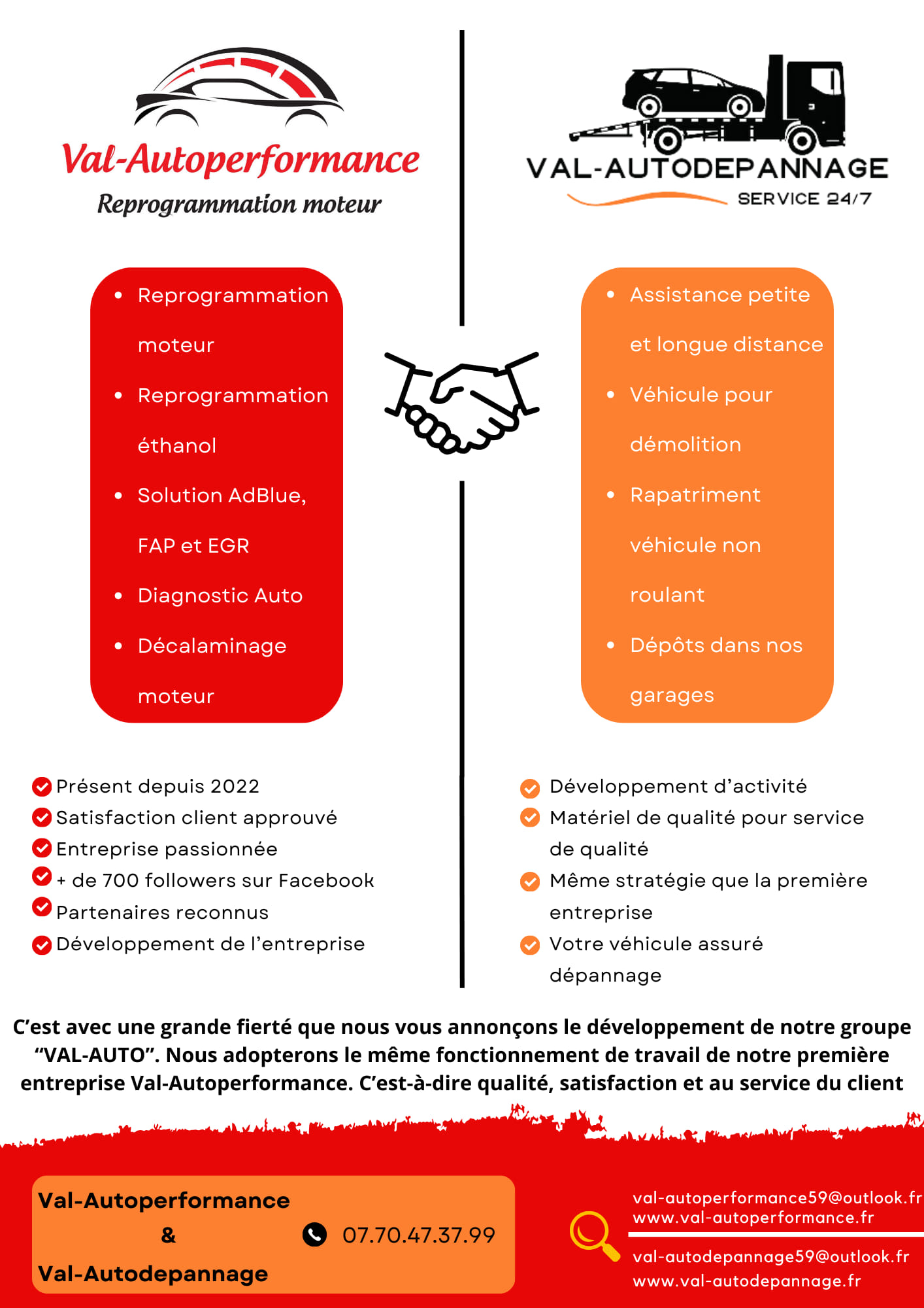 Logo de l'entreprise val auto-depannage